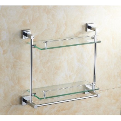 Tempered Glass Shelf Shower glass shelf