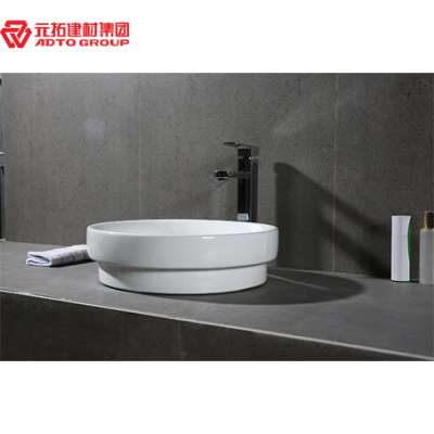 Sanitary Wares White Bathroom Washbasin Ceramic Wash Art Ceramic Basin sink for bathroom