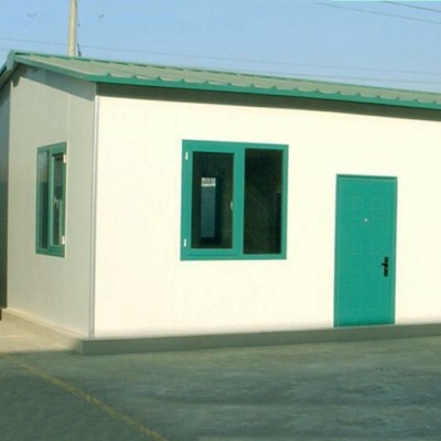 High quality single slope steel prefabricated building modular homes